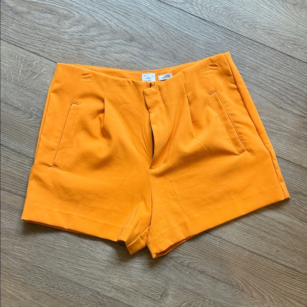 a new day High Waist Orange Women's Shorts